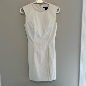 French Connection White Pencil Dress